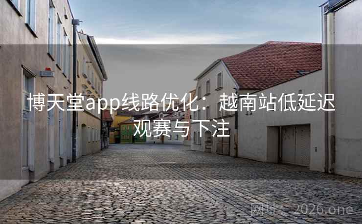 博天堂app线路优化：越南站低延迟观赛与下注  第2张