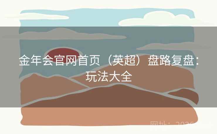 金年会官网首页（英超）盘路复盘：玩法大全  第2张