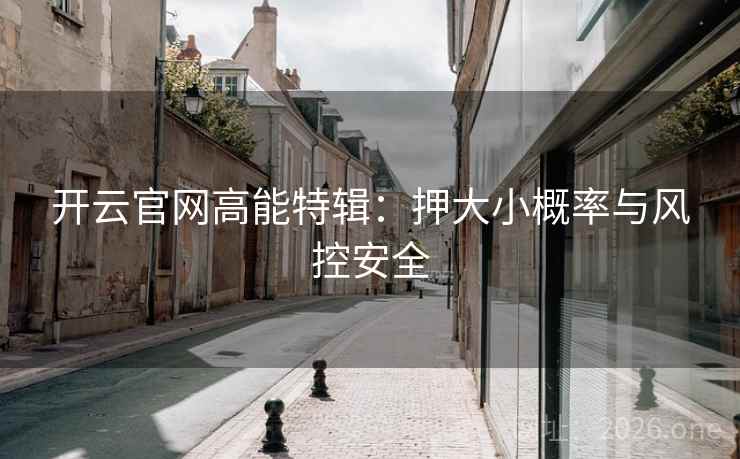 开云官网高能特辑：押大小概率与风控安全  第2张