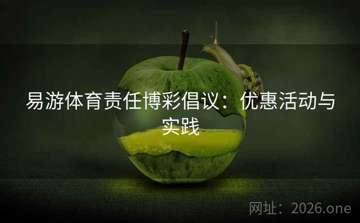 易游体育责任博彩倡议：优惠活动与实践  第1张