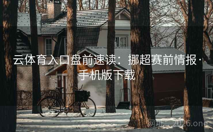 云体育入口盘前速读：挪超赛前情报·手机版下载  第2张