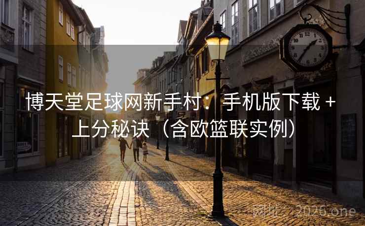 博天堂足球网新手村：手机版下载 + 上分秘诀（含欧篮联实例）  第2张