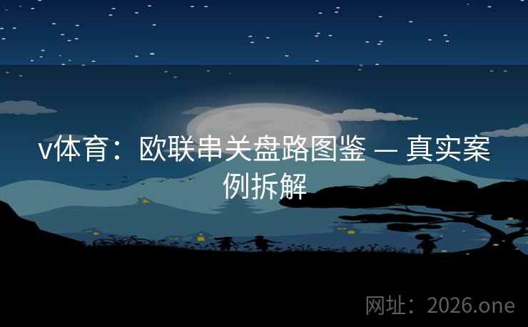 v体育：欧联串关盘路图鉴 — 真实案例拆解  第2张